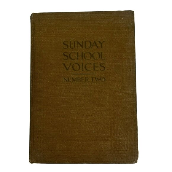 Vintage 1913 Sunday School Voices Number Two - Picture 1 of 11